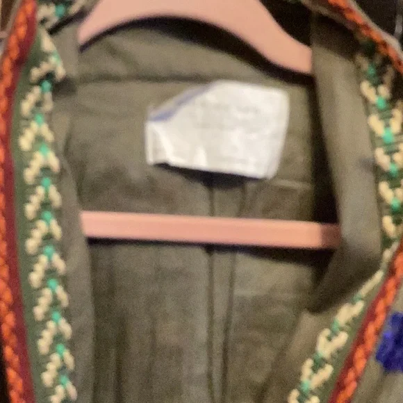 XS ZARA WOMEN ARMY GREEN GORGEOUS JACKET ARMY GREEN/COLORS - Picture 3 of 9